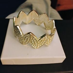 Elegant Silver Crystal Bracelet